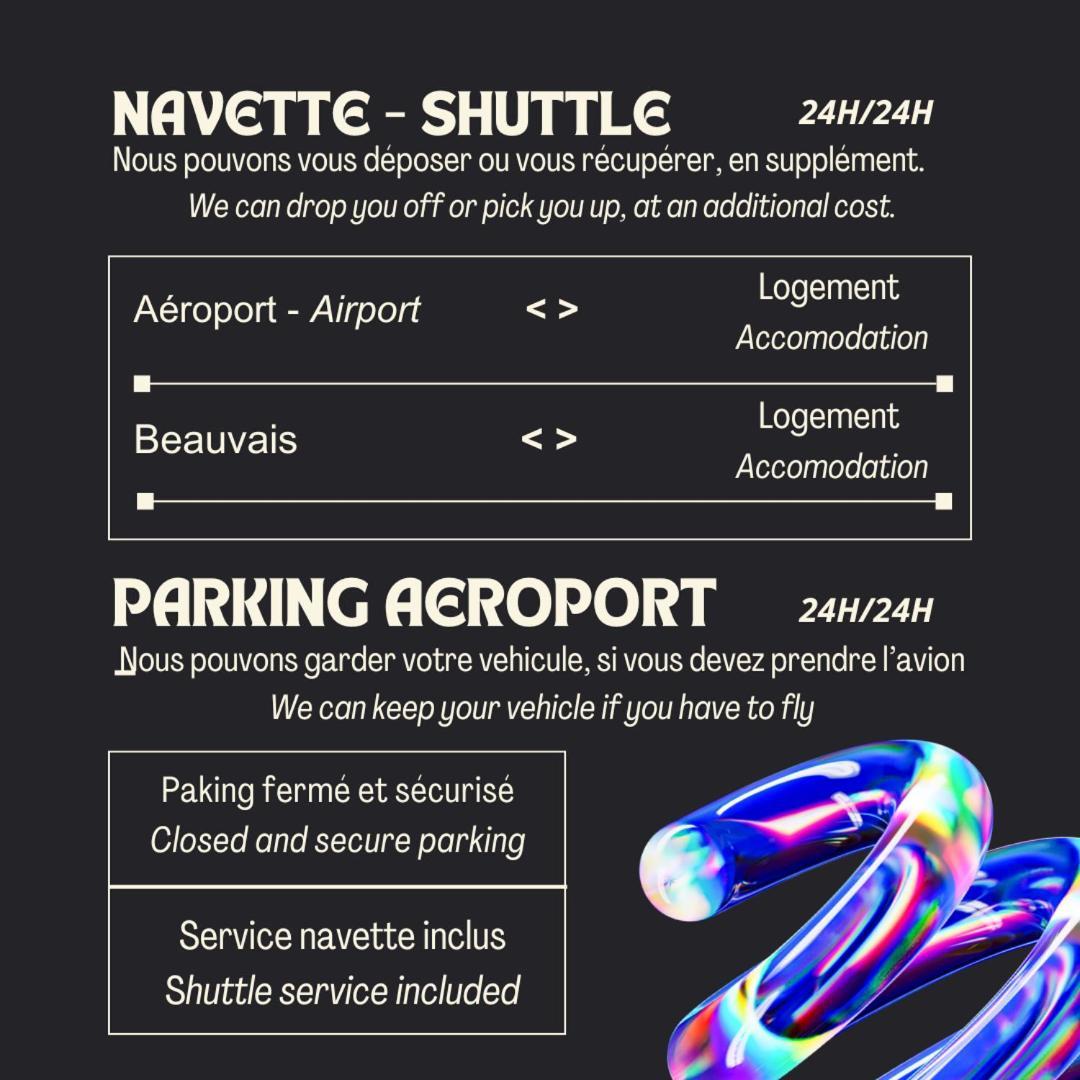 Вилла Kay Doudou 60M2 - 5 Min Aeroport - Navette - Parking Bonlier Экстерьер фото
